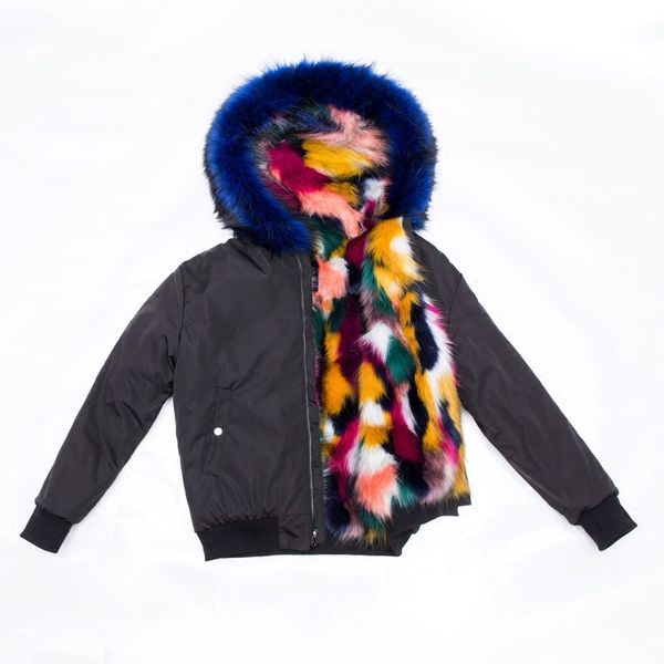 2018 new faux fur parkas winter women jacket luxurious large raccoon fur collar hooded coat thick warm colored liner, Black
2018 new faux fur parkas winter women jacket luxurious large raccoon fur collar hooded coat thick warm colored liner, Black