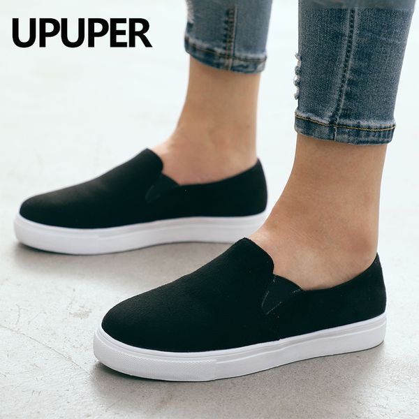 upuper 2020 new spring women flats shoes women slip on casual sneakers comfort ladies' loafers shoes large size 35-43, Black
upuper 2020 new spring women flats shoes women slip on casual sneakers comfort ladies' loafers shoes large size 35-43, Black