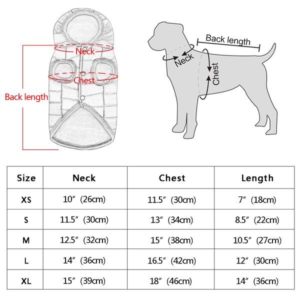 pet dog clothes winter cotton coat for chihuahua pug small medium dogs cats yorkshire schnauzer warm puppy jacket clothing
pet dog clothes winter cotton coat for chihuahua pug small medium dogs cats yorkshire schnauzer warm puppy jacket clothing