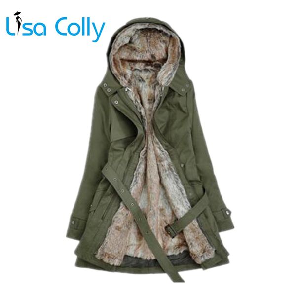 lisa colly fashion women faux fur coat long parkas female womens winter jacket coat thick cotton womens outwear parkas, Tan;black
lisa colly fashion women faux fur coat long parkas female womens winter jacket coat thick cotton womens outwear parkas, Tan;black