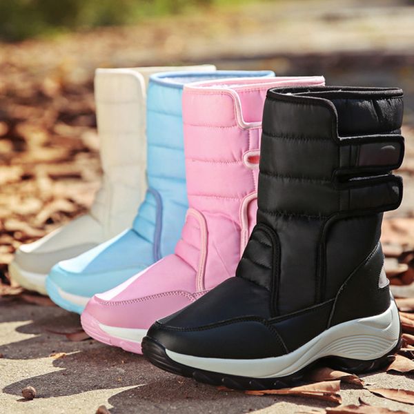2019 fashion waterproof wedges snow boots women winter shoes warm fur mid-calf boots female winter ladies bota women, Black
2019 fashion waterproof wedges snow boots women winter shoes warm fur mid-calf boots female winter ladies bota women, Black