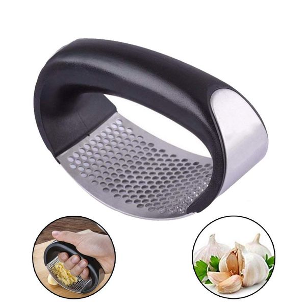 garlic press rocker stainless steel ginger crusher squeezer with ergonomic handle easy to clean
garlic press rocker stainless steel ginger crusher squeezer with ergonomic handle easy to clean