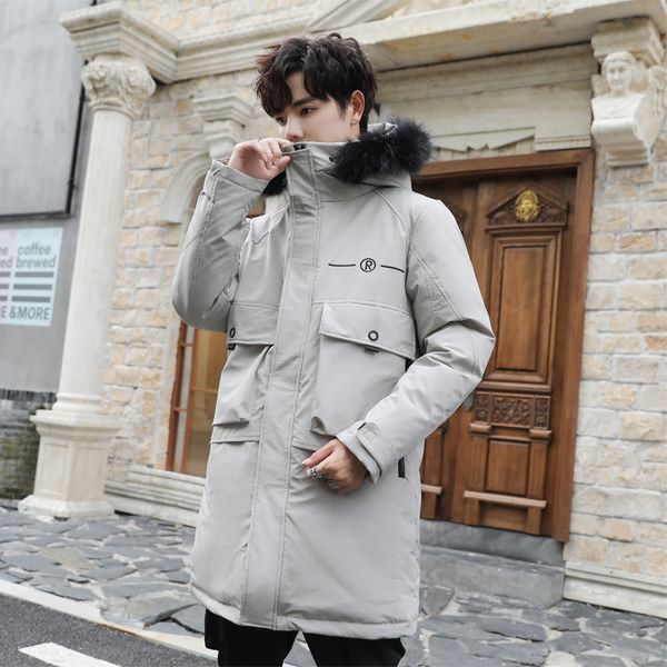 winter windbreak men's down jacket long coats fur collar hat youth men's down jacket big size 5xl pockets thick casual, Black
winter windbreak men's down jacket long coats fur collar hat youth men's down jacket big size 5xl pockets thick casual, Black