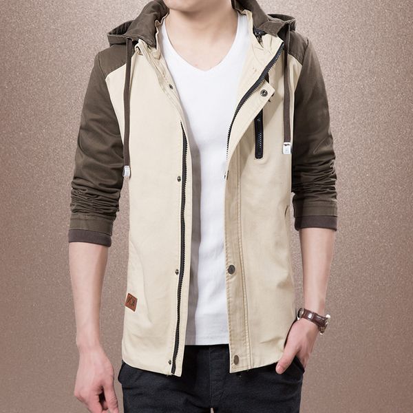 wholesale autumn winter mens jackets casual men slim hooded jacket fashion lapel neck panelled men clothing size m-3xl, Black;brown
wholesale autumn winter mens jackets casual men slim hooded jacket fashion lapel neck panelled men clothing size m-3xl, Black;brown