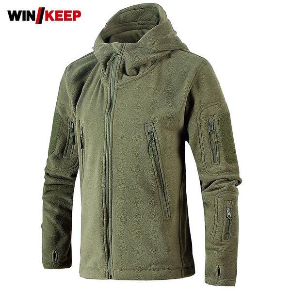 outdoor men fleece softshell jacket tactical man thermal polar fleece hooded outwear coat army big size camping jacket, Blue;black
outdoor men fleece softshell jacket tactical man thermal polar fleece hooded outwear coat army big size camping jacket, Blue;black