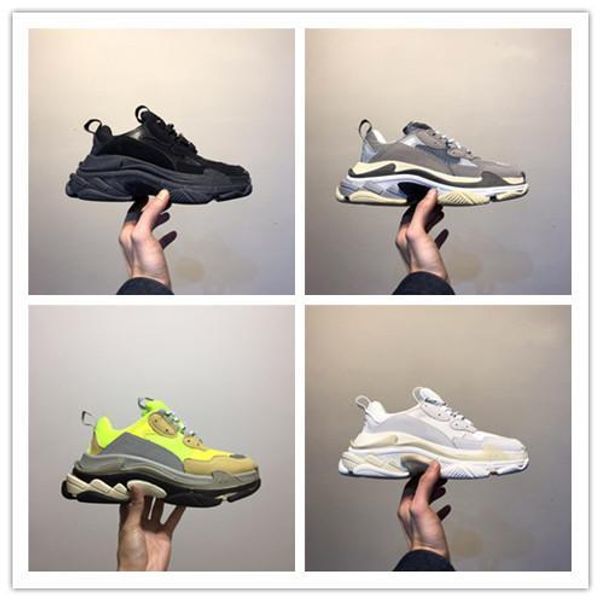 2019 new fashion paris 17fw triple s sneakers triple-s casual dad men designer shoes womens beige black sports trainers chaussur c16
2019 new fashion paris 17fw triple s sneakers triple-s casual dad men designer shoes womens beige black sports trainers chaussur c16