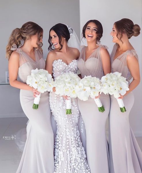 2020 new elegant mermaid long bridesmaid dress for wedding party chiffon floor length western country guest maid of honor gowns
2020 new elegant mermaid long bridesmaid dress for wedding party chiffon floor length western country guest maid of honor gowns