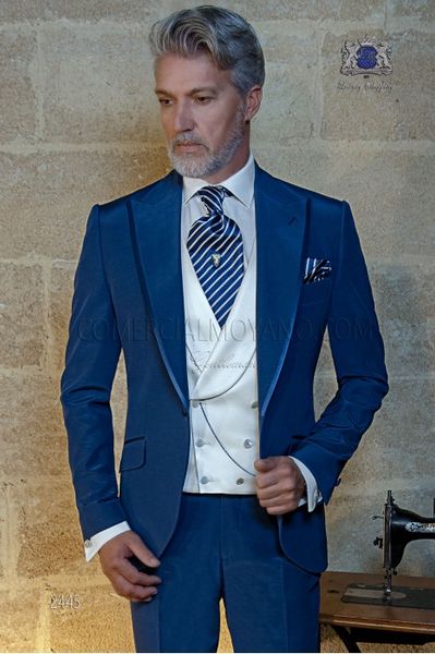 brand new royal blue groom tuxedos peak lapel groomsmen wedding dress excellent man jacket blazer 3 piece suit(jacket+pants+vest+tie) 1658, Black;gray
brand new royal blue groom tuxedos peak lapel groomsmen wedding dress excellent man jacket blazer 3 piece suit(jacket+pants+vest+tie) 1658, Black;gray