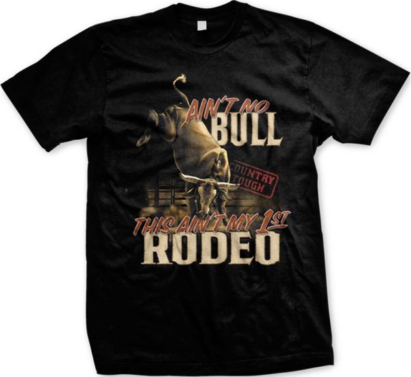ain't no bull this ain't my first rodeo country redneck mens t-shirt, White;black
ain't no bull this ain't my first rodeo country redneck mens t-shirt, White;black