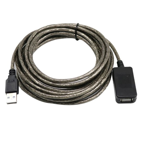 usb 2.0 extension cable 5m/10m repeater male to female m/f built-in ic dual shielding super speed extension cable cord hot
usb 2.0 extension cable 5m/10m repeater male to female m/f built-in ic dual shielding super speed extension cable cord hot
