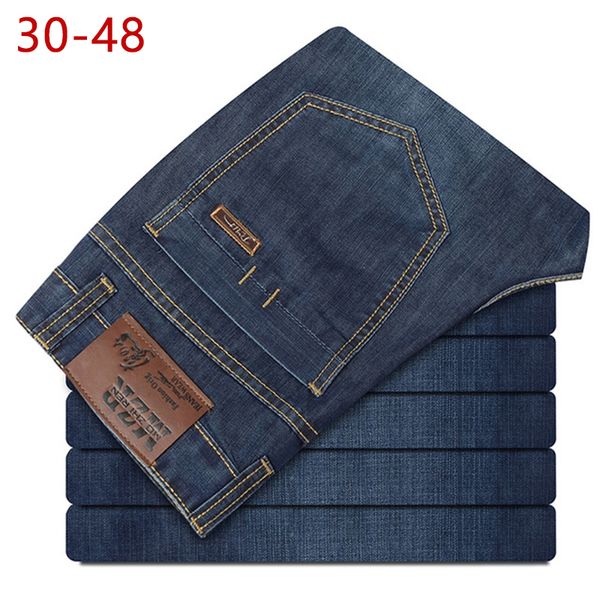 plus size 30-48 summer thin mens casual baggy jeans blue male cotton denim pants brand lightweight jeans for men
plus size 30-48 summer thin mens casual baggy jeans blue male cotton denim pants brand lightweight jeans for men