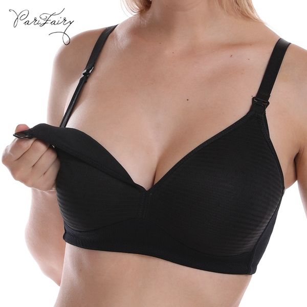 parifairy maternity wireless nursing bra breastfeeding bras pregnant women quick dry soutien gorge mother's wire underwear, Red;black
parifairy maternity wireless nursing bra breastfeeding bras pregnant women quick dry soutien gorge mother's wire underwear, Red;black