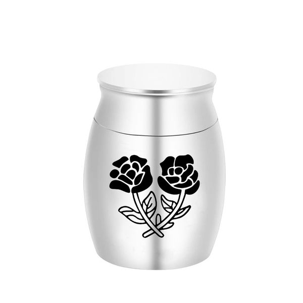 rose cremation urns ashes holder keepsake memorial mini urn funeral urn pendant 30 x 40 mm, Silver
rose cremation urns ashes holder keepsake memorial mini urn funeral urn pendant 30 x 40 mm, Silver