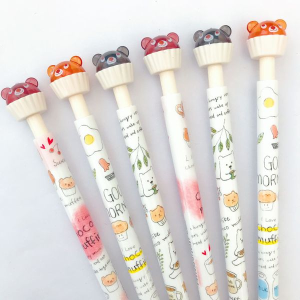 kawaii cup cake bear press mechanical automatic pencil writing drawing school office supply 0.5mm
kawaii cup cake bear press mechanical automatic pencil writing drawing school office supply 0.5mm