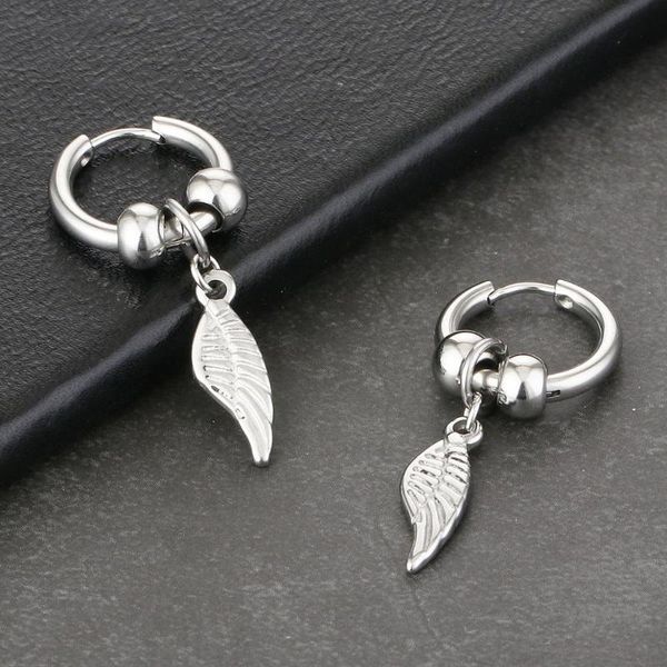 hoop & huggie retro stainless steel leaf pendant earrings silver color small wing circle ear ring tassel korean jewelry, Golden;silver
hoop & huggie retro stainless steel leaf pendant earrings silver color small wing circle ear ring tassel korean jewelry, Golden;silver