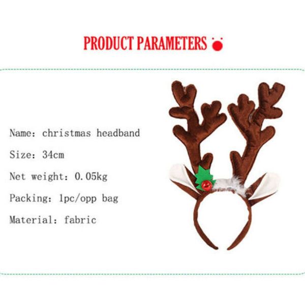 xmas decorative magical antler horn head party hair headband fancy dress cosplay christmas decorations
xmas decorative magical antler horn head party hair headband fancy dress cosplay christmas decorations