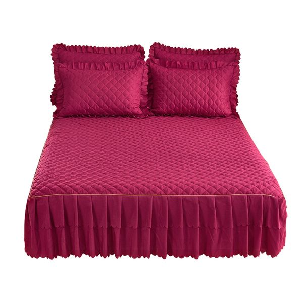new 2019 bed skirt comfortable bed skirt solid color mattress elastic band bedding supplies breathable bedding cover
new 2019 bed skirt comfortable bed skirt solid color mattress elastic band bedding supplies breathable bedding cover