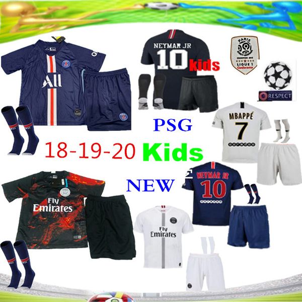 2019 Psg kids kit Soccer Jersey 18 19 Champions League Mbappé black white CAVANI VERRATTI TRACKSUIT Jordam Kids Football jersey Paris maillo
2019 Psg kids kit Soccer Jersey 18 19 Champions League Mbappé black white CAVANI VERRATTI TRACKSUIT Jordam Kids Football jersey Paris maillo