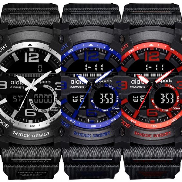 fpdpu aidi sports men's children's waterproof multifunctional aidi sports electronic watch men's children's electronic w, Blue
fpdpu aidi sports men's children's waterproof multifunctional aidi sports electronic watch men's children's electronic w, Blue