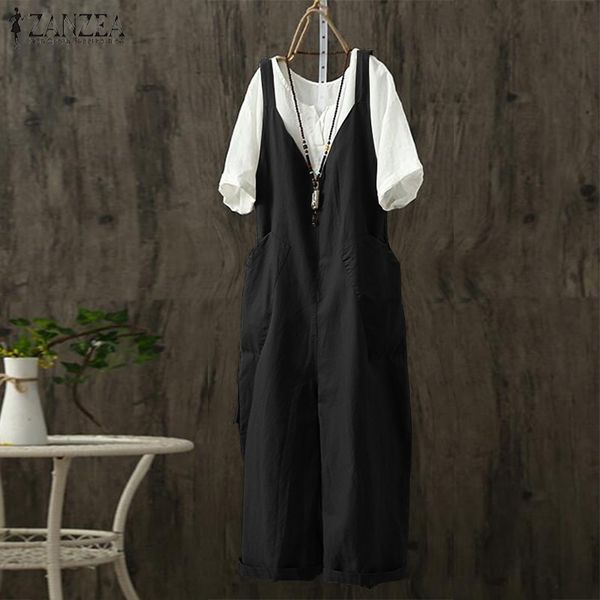 2019 new rompers women jumpsuits zanzea summer solid casual dungarees bib overalls ladies combinaison enteritos mujer verano, Black;white
2019 new rompers women jumpsuits zanzea summer solid casual dungarees bib overalls ladies combinaison enteritos mujer verano, Black;white