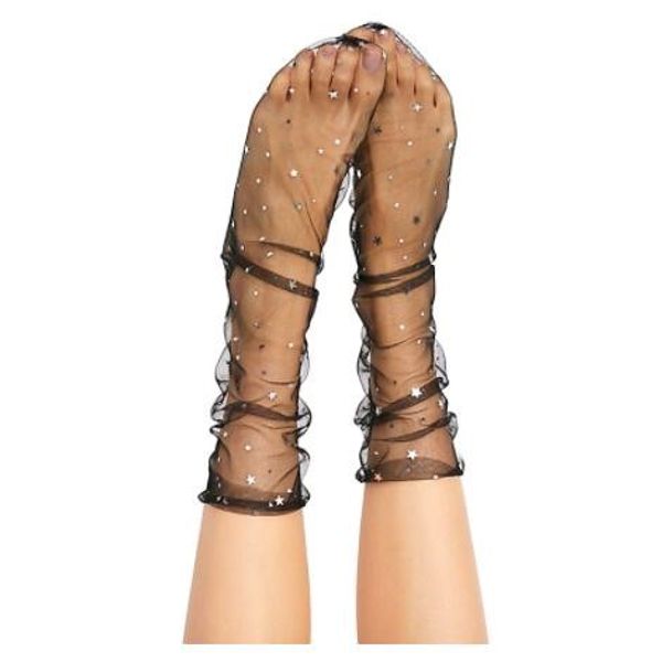 12 colors women's harajuku candy colors glitter stars moon socks.lady transparent mesh shiny stars moon fishnet socks hosiery sox, Black;white
12 colors women's harajuku candy colors glitter stars moon socks.lady transparent mesh shiny stars moon fishnet socks hosiery sox, Black;white