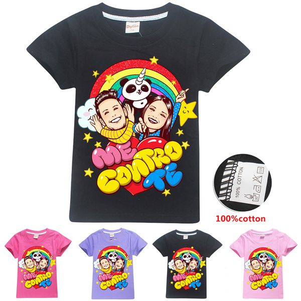 me contro te printed kids t-shirts 4 colors 6-14t girls 100% cotton t shirt kids designer clothes girls dhl ss299, Blue
me contro te printed kids t-shirts 4 colors 6-14t girls 100% cotton t shirt kids designer clothes girls dhl ss299, Blue