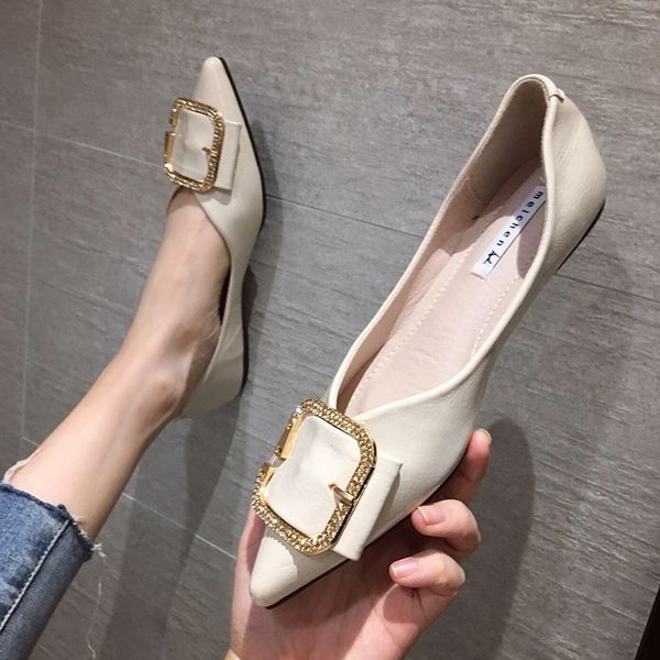 casual woman shoe all-match women shoes 2020 female footwear buckle soft pointed toe modis crystal shallow mouth new dress, Black
casual woman shoe all-match women shoes 2020 female footwear buckle soft pointed toe modis crystal shallow mouth new dress, Black