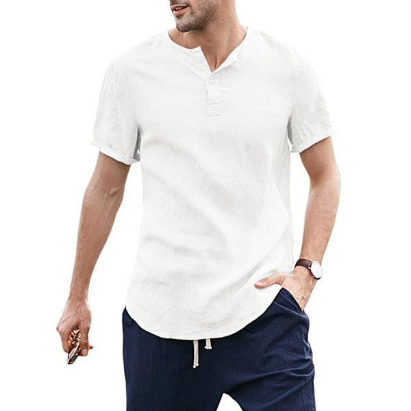 2020 autumn hawaiian shirt summer men's cool thin breathable solid color button cotton shirt short sleeve camisa masculina, White;black
2020 autumn hawaiian shirt summer men's cool thin breathable solid color button cotton shirt short sleeve camisa masculina, White;black