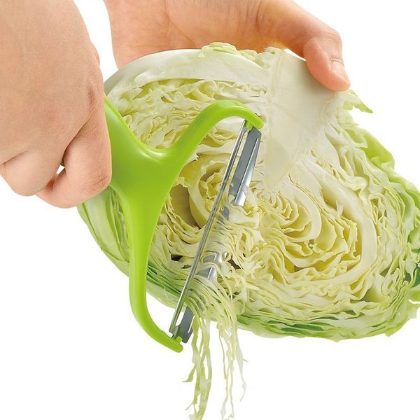 

Free Shipping Cabbage Wide Mouth Fruit Peeler Stainless Steel Knife Kitchen Tools Salad Vegetables Peelers Kitchen Accessories