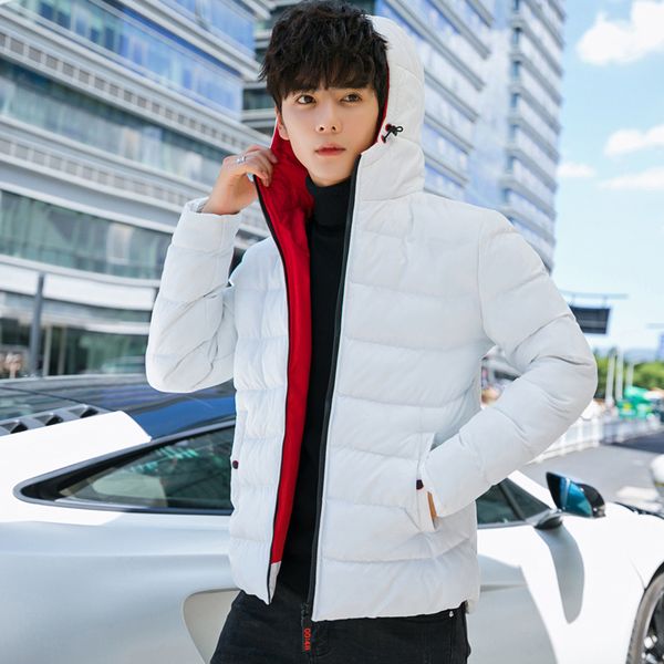 autumn & winter men hooded thick solid color slim fit down jacket cotton-padded clothes large size casual versatile cotton-padde, Black
autumn & winter men hooded thick solid color slim fit down jacket cotton-padded clothes large size casual versatile cotton-padde, Black