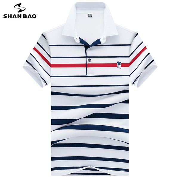 shanbao cotton summer short sleeve shirt british style casual men's fashion lapel stripe shirt, White;black
shanbao cotton summer short sleeve shirt british style casual men's fashion lapel stripe shirt, White;black