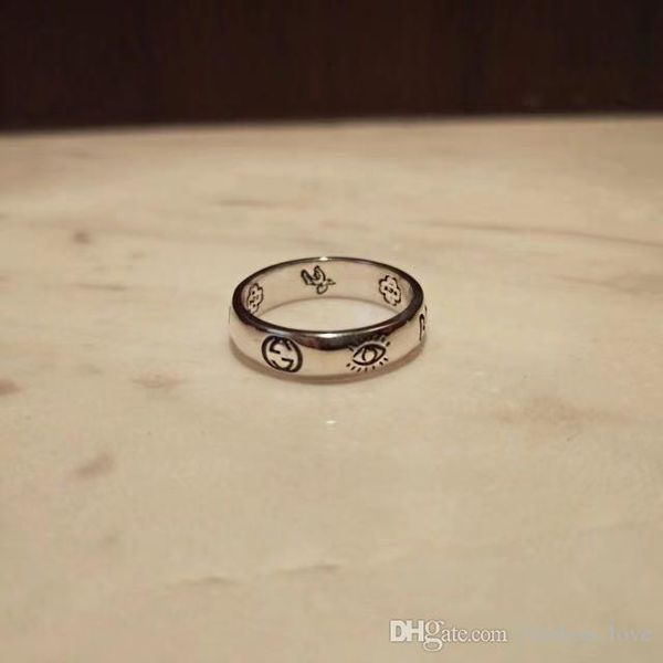 Blind For Love 925 Silver Ring Vintage Hand Vulcanized Craft Ring Couples Men and Women Pairs Designer Fashion Luxury Jewelry
Blind For Love 925 Silver Ring Vintage Hand Vulcanized Craft Ring Couples Men and Women Pairs Designer Fashion Luxury Jewelry
