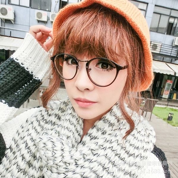 non-mainstream round cute hipster plain non-mainstream round frame women's cute women's hipster glasses plain glasses frame, Silver
non-mainstream round cute hipster plain non-mainstream round frame women's cute women's hipster glasses plain glasses frame, Silver