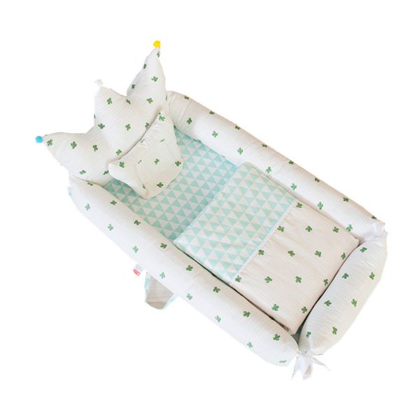 portable anti-pressure baby crib foldable and detachable baby isolation bed baby bionic bed sleeping bionic nest bed crib with quilt
portable anti-pressure baby crib foldable and detachable baby isolation bed baby bionic bed sleeping bionic nest bed crib with quilt
