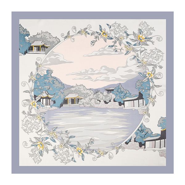 summer new landscape plan printed small square scarves decorated korean female literary 70cm occupational scarves small scarf, Blue;gray
summer new landscape plan printed small square scarves decorated korean female literary 70cm occupational scarves small scarf, Blue;gray