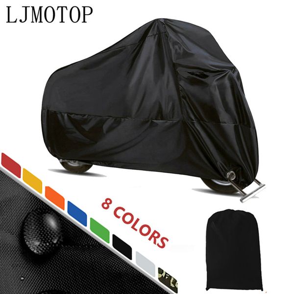 motorcycle cover outdoor uv protector scooter cover bike waterproof dustproof moto rain indoor lock-holes design
motorcycle cover outdoor uv protector scooter cover bike waterproof dustproof moto rain indoor lock-holes design