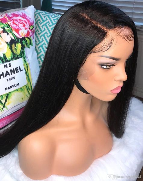 brazilian silky straight lace front human hair wigs for black woman 180 density glueless full lace wigs with baby hair natural hairline
brazilian silky straight lace front human hair wigs for black woman 180 density glueless full lace wigs with baby hair natural hairline