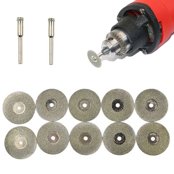 20mm mini diamond saw blade cutting discs shank dremel drill fit rotary tool 10 x resin cutting discs 2 x connecting shank
20mm mini diamond saw blade cutting discs shank dremel drill fit rotary tool 10 x resin cutting discs 2 x connecting shank