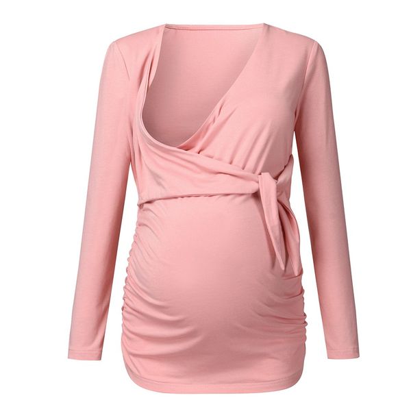 Maternity Blouses And Tops For Pregnant Maternity Tops Breastfeeding Long Sleeve V-neck Shirts Nursing Tops Clothes Y1016
Maternity Blouses And Tops For Pregnant Maternity Tops Breastfeeding Long Sleeve V-neck Shirts Nursing Tops Clothes Y1016