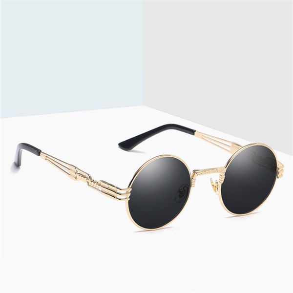 men steampunk sunglasses women fashion metal round sunglass brand retro pink glasses punk goggle vintage sun glasses, White;black
men steampunk sunglasses women fashion metal round sunglass brand retro pink glasses punk goggle vintage sun glasses, White;black