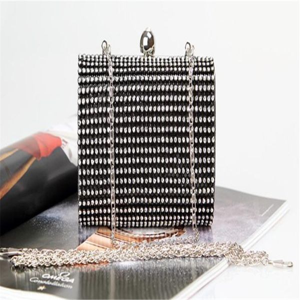 hand bag with diamonds pure handmade austrian crystal dinner bag socialite evening dress evening bag handbags, Black
hand bag with diamonds pure handmade austrian crystal dinner bag socialite evening dress evening bag handbags, Black