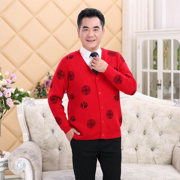 2019 winter plus size thick cashmere wool knitted sweater older men cardigan coat loose sweater elderly father big yards coat, White;black
2019 winter plus size thick cashmere wool knitted sweater older men cardigan coat loose sweater elderly father big yards coat, White;black