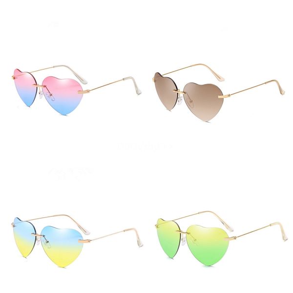 sweet citrus 2020 classic fashion brand heart-shaped sunglasee men women rimless stainless steel sunglass for male uv400 eyewear #34477, White;black
sweet citrus 2020 classic fashion brand heart-shaped sunglasee men women rimless stainless steel sunglass for male uv400 eyewear #34477, White;black