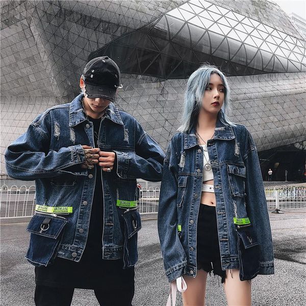 bf ветер свободный джинсовая куртка мужчины съемный стереоскопический многофункциональный карманный личности износ зачистите отверстие случа, Black;brown 
bf ветер свободный джинсовая куртка мужчины съемный стереоскопический многофункциональный карманный личности износ зачистите отверстие случа, Black;brown