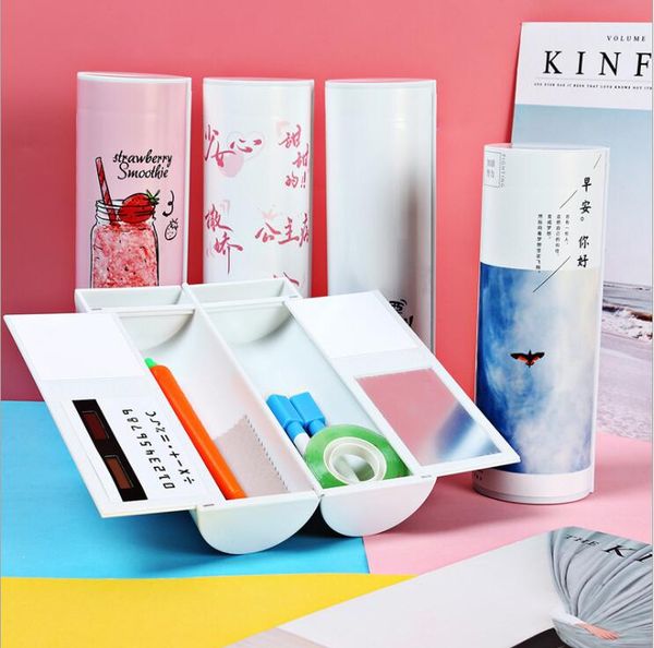 new creative whiteboard pencil case with solar calculator magnetic switch kawai cartoon large capacity pen box school quicksand
new creative whiteboard pencil case with solar calculator magnetic switch kawai cartoon large capacity pen box school quicksand