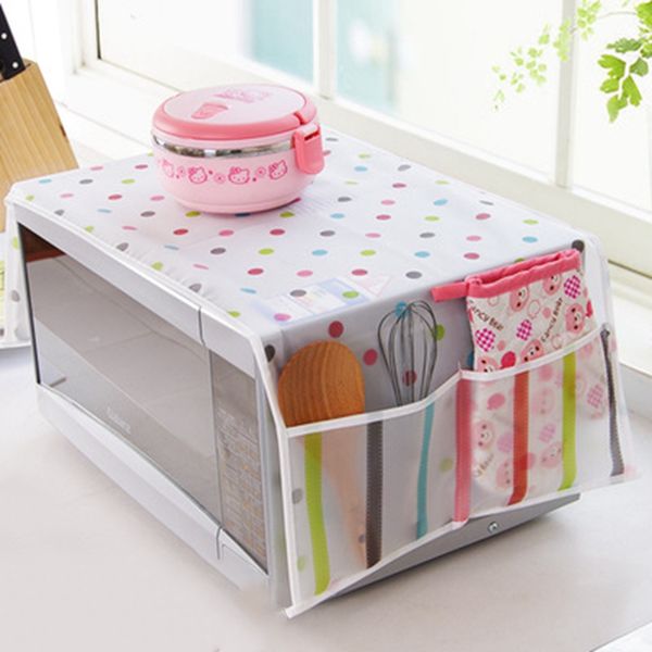 household pvc waterproof microwave oven cover oilproof dust cover storage bag kitchen accessories supplies home decoration
household pvc waterproof microwave oven cover oilproof dust cover storage bag kitchen accessories supplies home decoration