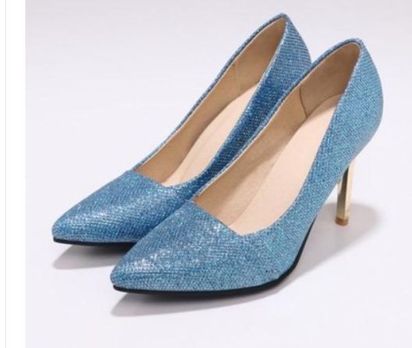 2019 women's shoes in spring and autumn with new style high heel fine heel pointed end #04, Black
2019 women's shoes in spring and autumn with new style high heel fine heel pointed end #04, Black