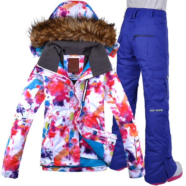 gsou snow ski suit women sets windproof breathable waterproof snowboarding snow jacket+pants warm clothes set ing
gsou snow ski suit women sets windproof breathable waterproof snowboarding snow jacket+pants warm clothes set ing