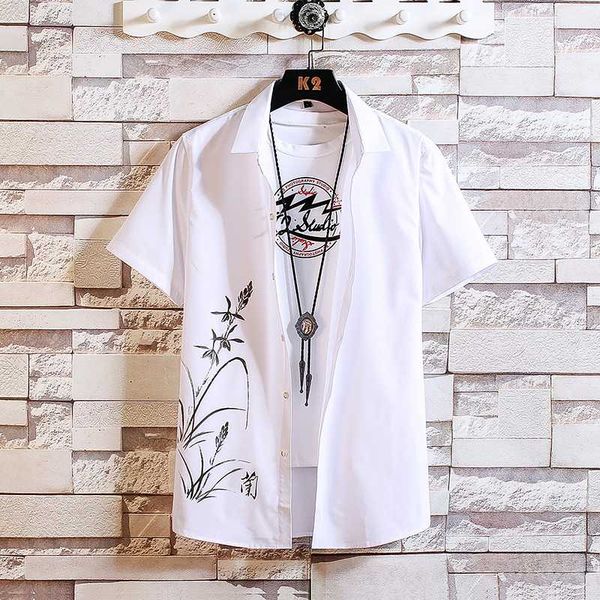 2020 summer men's cotton shirt beach print male casual fashion loose shirt men street wear oversize shirts, White;black
2020 summer men's cotton shirt beach print male casual fashion loose shirt men street wear oversize shirts, White;black