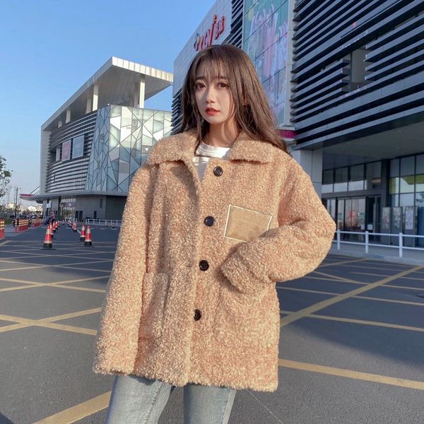 lady womens girl girlish fashion designer coat luxury overcoat brand outer wear leather with fur 4 colors keep warm all-matching b103827z, Black
lady womens girl girlish fashion designer coat luxury overcoat brand outer wear leather with fur 4 colors keep warm all-matching b103827z, Black